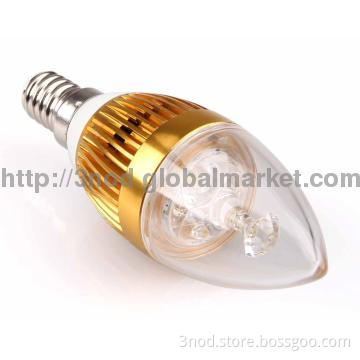E14 korean 3 Watt LED high lumen LED filament bulbs